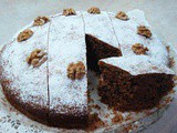 Greek walnut cake