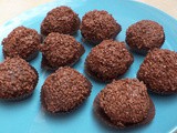 Milk chocolate truffles