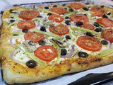 Rustic pizza