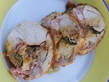 Stuffed chicken roll