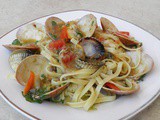 Tagliatelle with seafood