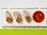 Low Calorie Turkey Spring Rolls