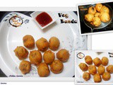 Left Over Recipe - Veg Bonda Recipe / Vegetable Bonda