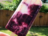 Blueberry Cheesecake Popsicles