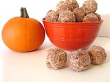 Chocolate Pumpkin Doughnut Holes