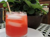 Strawberry Rhubarb Soda & Sauce