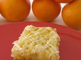 Tangerine Coconut Bars