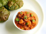 Aloo Bhaji Recipe – Potato Sabzi For Poori