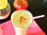 Apple Chikoo Milkshake Recipe - Queen Palace Milkshake