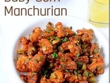 Baby corn manchurian recipe-baby corn recipes