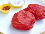 Beetroot Poori Recipe–Poori Varieties