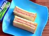 Bread Butter Jam Toast / Sandwich Recipe