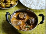 Brinjal Masala Kuzhambu/Kathirikai Kuzhambu Recipe