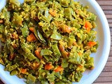 Broad Beans Poriyal Recipe | Avarakkai Poriyal