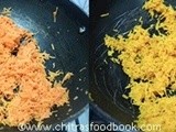 Carrot chutney recipe without coconut for idli dosa