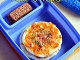 Cheesy mini uttapam-kids lunch box recipes