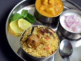 Coimbatore Angannan Biryani Recipe With Vegetables-Sunday Lunch Recipes Series-10