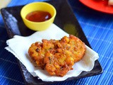 Corn Vada Recipe - Sweet Corn Fritters