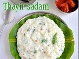 Curd rice recipe / thayir sadam / bagala bath recipe