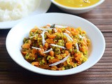 Easy Carrot Beans Poriyal / Curry Recipe