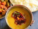 Easy Dal Tadka Recipe - How To Make Dal Tadka Using Pressure Cooker