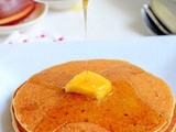 Eggless Pancakes Recipe With Wheat Flour