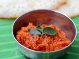 Garlic Chutney / Poondu Chutney - Red Chutney Recipe