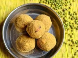 Green Gram Laddu With Jaggery | Pasi Payaru Urundai