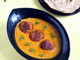 Gulab jamun kofta curry recipe-side dish for roti