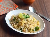 How To Make Non Sticky Sabudana Khichdi Recipe