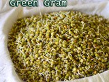 How To Make Sprouts At Home – Moong Bean Sprouts – Green Gram Sprouts