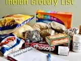 Indian monthly grocery list for 2 persons
