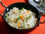 Javvarisi Upma – Sago Upma – Sabudana Upma Recipe