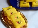 Kesar Burfi Recipe With Milk Powder – Milk Powder Burfi Recipe