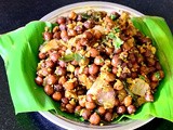 Kondakadalai Masala Sundal Recipe – Black Chana Sundal Recipe