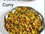 Kothavarangai poriyal/Cluster Beans Curry recipe