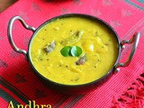 Mamidikaya Pappu–Andhra Raw Mango Dal Recipe