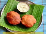 Mangalore Buns Recipe With Coconut Chutney – Banana Poori Recipe