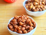 Masala Peanuts Recipe – Masala Kadalai (Microwave & Deep fried Versions)