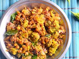 Midhi Pavakkai Poriyal | Baby Bitter Gourd Fry | Karela Fry