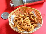 Mini Besan Murukku Recipe – Kadalai Maavu Murukku - Small Murukku Recipe