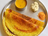 Mint Coriander leaves Dosa – Pudina Kothamalli Dosai Recipe–Green Dosa