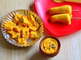 No Cook Mango Kulfi With Condensed Milk & Fresh Cream