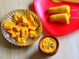 No Cook Mango Kulfi With Condensed Milk & Fresh Cream