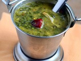 Palakura Pappu-Andhra Palak Dal Recipe