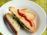 Paneer sandwich recipe-kids lunch box recipes