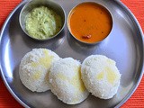 Raw Rice Idli Recipe | Pacharisi Idli Recipe | Idli Using Raw Rice