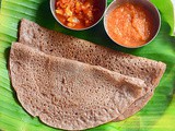 Red Rice Dosa Recipe – Sigappu Arisi, Pirandai Dosai
