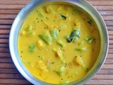 Ridge gourd Kuzhambu | Peerkangai Paal Kulambu Recipe