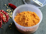 Simple Idli Podi Recipe - How To Make Idli Milagai Podi At Home